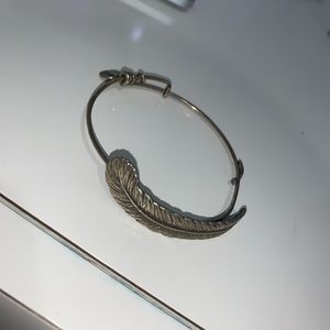 Feather Alex and Ani Bracelet